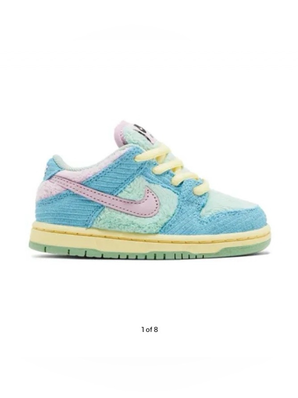 Nike SB Dunk Low Pro x Verdy "Visty" (PS) Kids Size 11C FZ7195-400